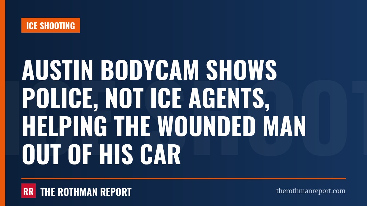 Austin bodycam shows police, not ICE agents, helping the wounded man out of his car