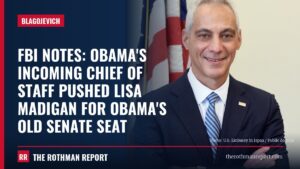 FBI notes: Obama's incoming chief of staff pushed Lisa Madigan for Obama's old Senate seat