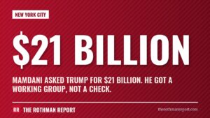 Mamdani asked Trump for $21 billion. He got a working group, not a check.