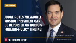 Judge rules Milwaukee mosque president can be deported on Rubio's foreign-policy finding
