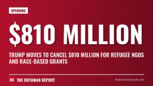 Trump moves to cancel $810 million for refugee NGOs and race-based grants