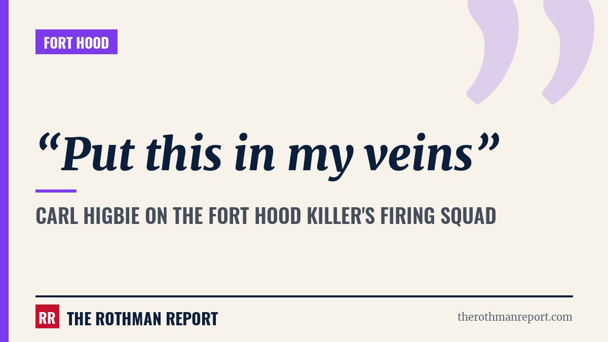 Carl Higbie on the Fort Hood killer's firing squad: 'Put this in my veins'