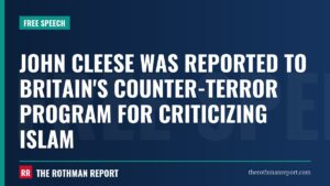 John Cleese was reported to Britain's counter-terror program for criticizing Islam