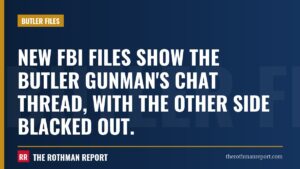 New FBI files show the Butler gunman's chat thread, with the other side blacked out.