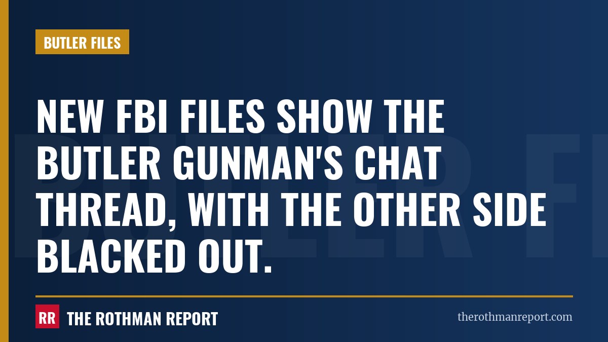 New FBI files show the Butler gunman's chat thread, with the other side blacked out.