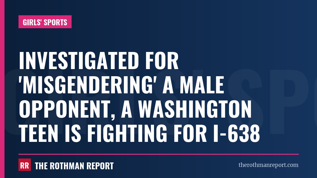 Investigated for 'misgendering' a male opponent, a Washington teen is fighting for I-638